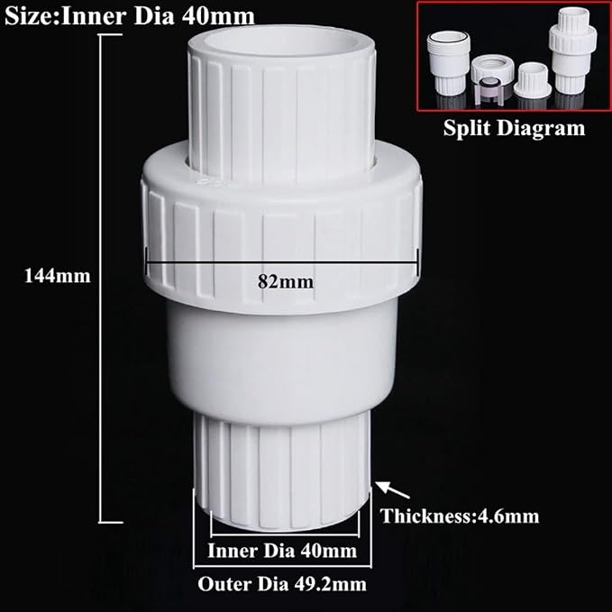 GERRIT Ball Valve, Adapter Garden Watering Irrigation Water Supply Pipe - Image 2