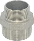 2" x 1-1/2" Male Threaded Reducing Nipple Fitting/Adapter, Stainless Steel by Megairon