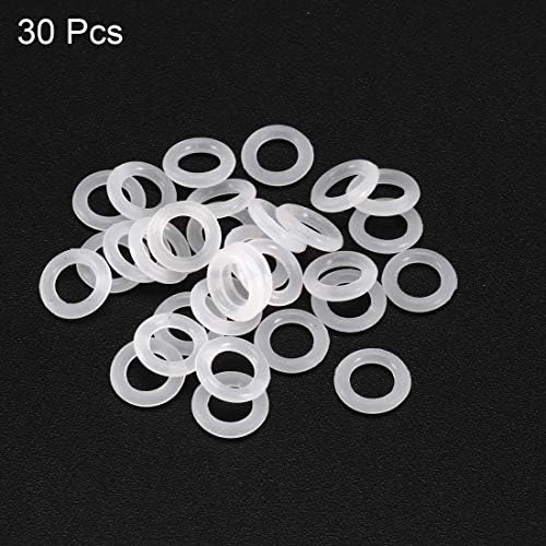 uxcell Silicone O-Rings, 7.5mm OD 4.5mm ID 1.5mm Width VMQ Seal Gasket - Image 2