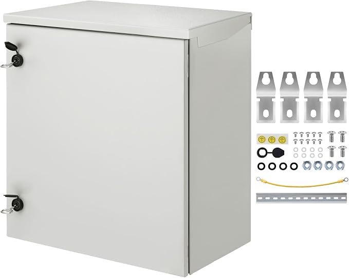 VEVOR Electrical Enclosure, NEMA 4 Outdoor Enclosure, IP65 Waterproof & by VEVOR