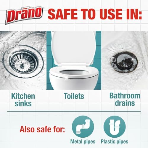 Drano Max FlowGuard Build-Up Remover, Enzyme Drain Cleaner - Image 6