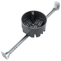 20 Cu.in. Adjustable Round PVC Ceiling Fan Box, ETL Listed by YQSIYU