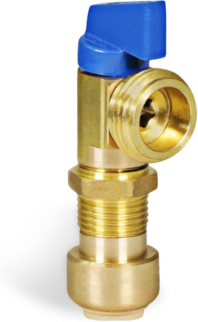 Highcraft 541V Washing Machine Replacement Valve 1/2’’ Push-Fit Inlet x 3/4’’ by Highcraft