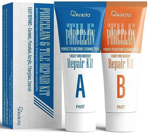 Tile Repair Kit Pure White, Floor Ceramic & Porcelain Tile Chip Repair Kit | by Ankita