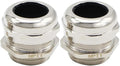MAKERELE NPT Cable Glands 1" Nickel-Plated Brass IP68 Waterproof, Adjustable by MAKERELE