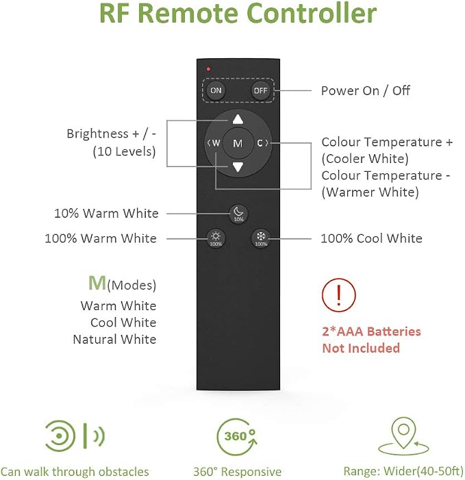 79ft Tunable White LED Strip Light Dimmable 3000K-6500K RF Remote | NOVOSTELLA - Image 6