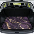 Purple Marble Work Trunk Mat Heavy Duty Foldable Cargo Liner by Darisoco