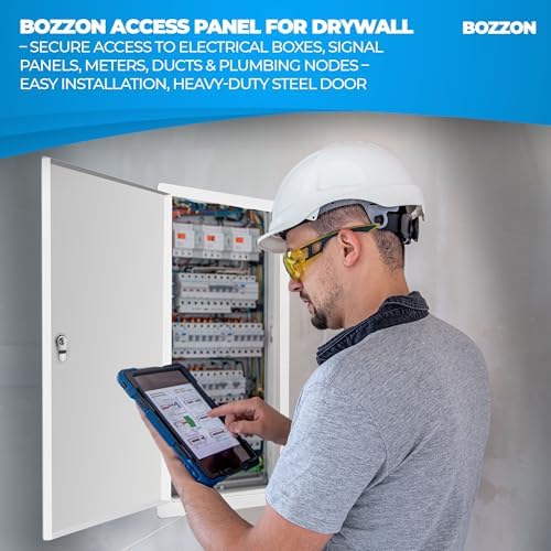 BOZZON Access Panel for Drywall 14 x 29 inch – Metal Door - Image 6