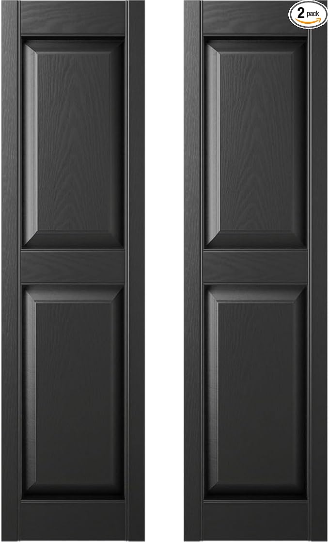 Builders Edge 14.75 in. W x 59 in. H Builders Edge, Standard Two Equal Panels by Builders+Edge