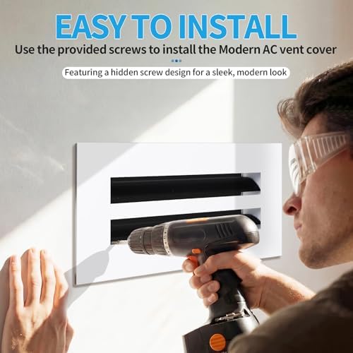 10x4 Modern AC Vent Cover, Decorative Air Vent Register Grille - Image 4
