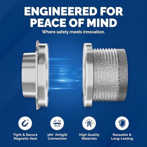Magnetic Dryer Vent Coupling DV180 - Image 4