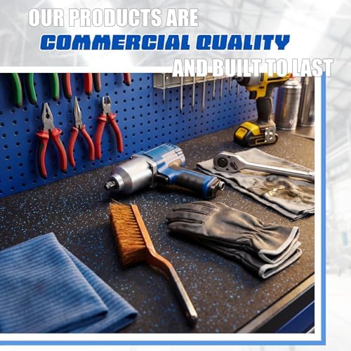 Drydiet Rubber Workbench Mat 24x82 Inch / 2x6.8 Feet, Heavy-Duty Work Bench Mat - Image 6