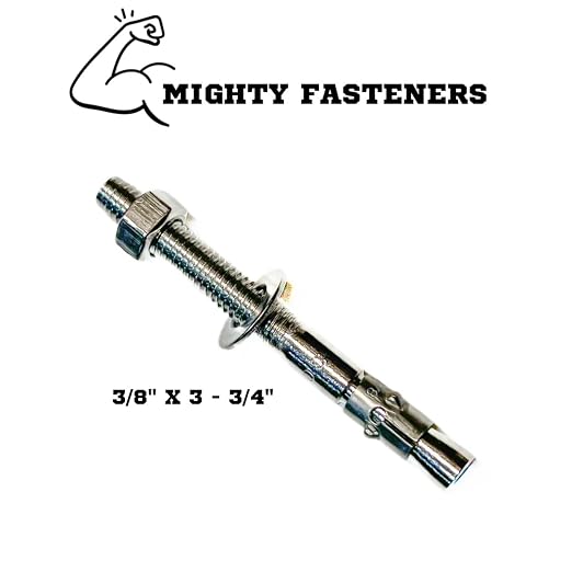 Mighty Fasteners Wedge Anchors – Heavy-Duty 304 Stainless Steel Expansion Bolts - Image 2