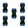 zjxed 14mm OD x 14mm OD Pneumatic quick Connector Push to Connect fittings by ROZESAZZ