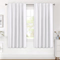 H.VERSAILTEX White Curtains Thermal Insulated Window Treatment Panels Room by HVERSAILTEX
