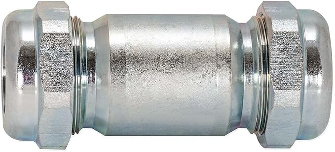 Eastman 4-1/8 Inch Long Pattern Compression Coupling, 3/4 Inch IPS, Galvanized - Image 3