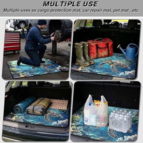 Underwater Turtle Outdoor Trunk Mat 29"x39" - Image 3