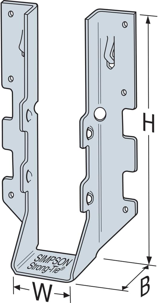 Simpson Strong-Tie LUS28 Light Face-Mount Joist Hanger - Image 11
