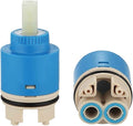 Faucet Valve Replacement Faucet Cartridge Ceramic Disc Cartridge by TOOLSTAR