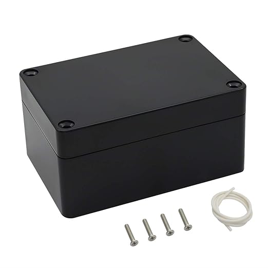 Junction Box IP65 Waterproof Project Box Dustproof ABS Plastic Electrical Boxes by LeMotech