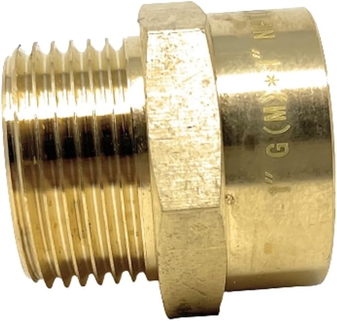 G Thread Male to NPT Female Adapter by CascadaShowers
