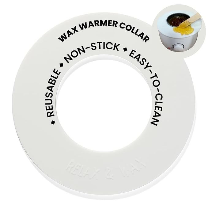 Reusable Non-Stick Silicone Wax Collars by Unknown