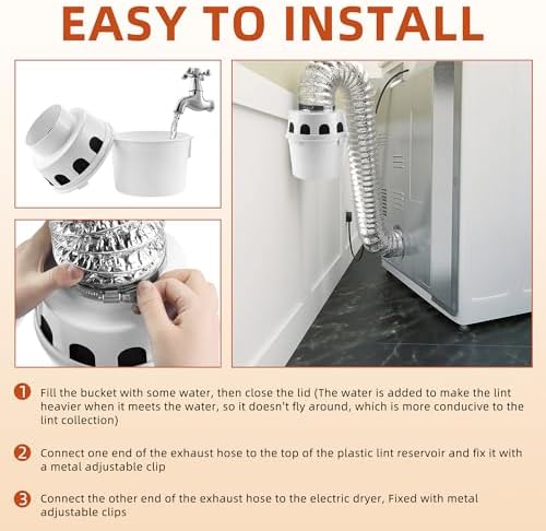 AMI PARTS TDIDVKZW Indoor Dryer Vent Kit - Image 6