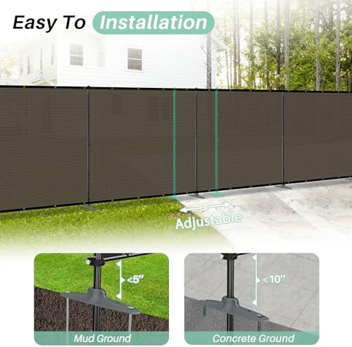 SunnyRoyal 5' x 138' Privacy Fence Screen Panel - Image 5