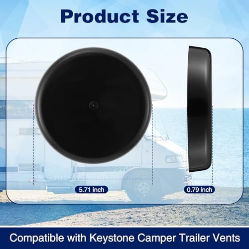 2 Pack RV Mushroom Vent Cap Compatible - Image 2