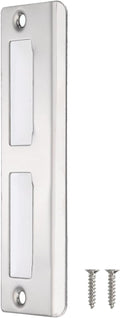 uxcell Door Strike Plate, 128mm x 42mm 201 Stainless Steel Latch Deadbolt by uxcell