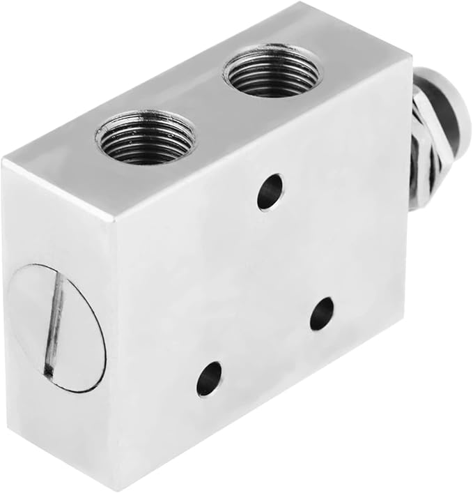 Fabater TAC2-41P 2 Position 3 Way Air Pneumatic Knob Control ONOFF Toggle Valve - Image 7