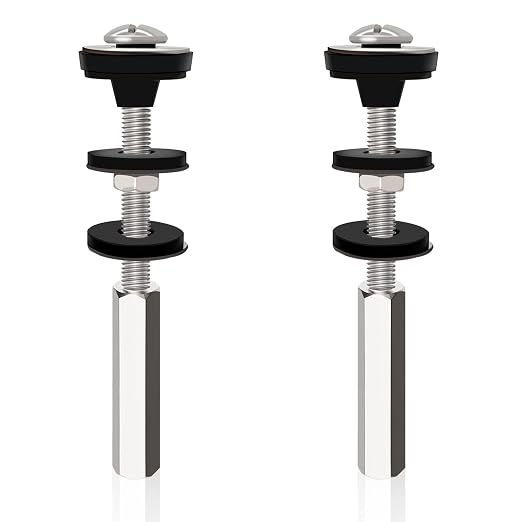 Universal Toilet Tank to Bowl Bolts Kit, Heavy Duty Toilet Bolts, Waterproof by LOVPPY