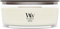 WoodWick White Teak Gifts for Women and Men, 16 oz Ellipse Candle by Unknown