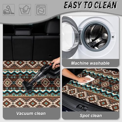 ELEQIN Car Cargo Liner Non Slip Backing Cargo Mat Rear Trunk Liner All Weather - Image 5