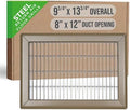 Fits 8x12 and 12x8 Duct Opening | Return Air Floor Grille by Handua | Walkable by Handua