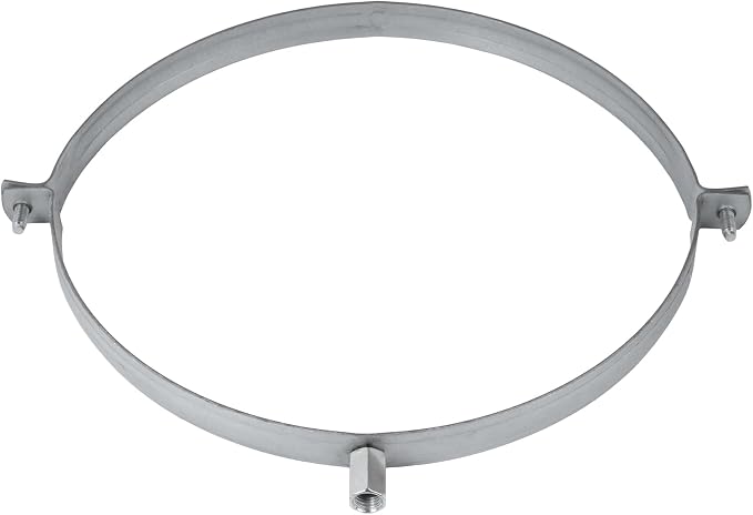 10" Inch Galvanized Pipe Hanger - Image 2