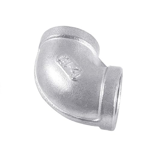 Stainless Steel 304 Cast Pipe Fitting, JoyTube 3/4" to 3/4" Female to Female - Image 2
