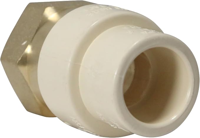 10 Pack XFITTING 1/2" Female CPVC Adapter, FNPT CPVC Coupling - Image 4
