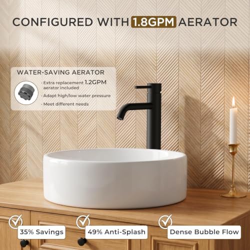 FORIOUS Vessel Sink Faucets Single Handle - Image 4