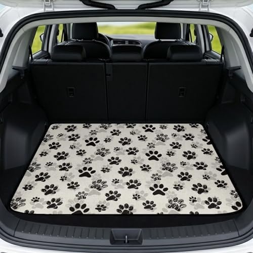 Camouflage Paw Cargo Liner 29"x39" by Mintulipy