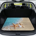 Beach Sea Starfish Trunk Mat for SUV Sedan Hatchback 29"x39" by Darisoco