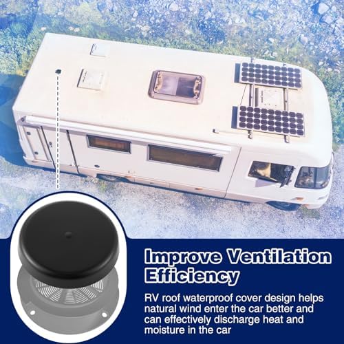 1 Pack RV Mushroom Vent Cap Compatible - Image 5