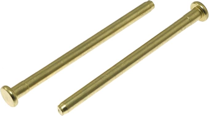 4PCS Door Hinge Pins 3.5 Inch Interior Wood Door Butt Hinges Rounded Corner - Image 3