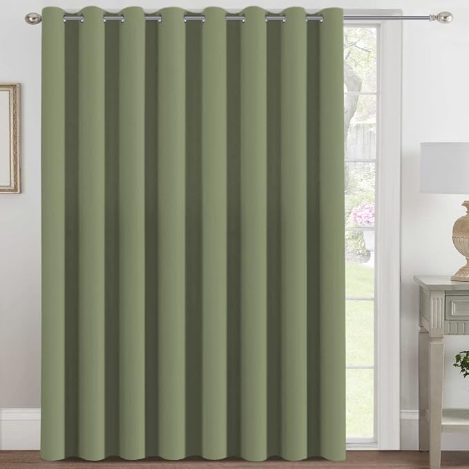 H.VERSAILTEX Blackout Patio Curtains 100 x 96 Inches by HVERSAILTEX