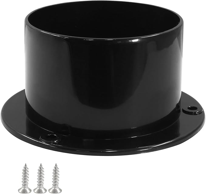Piutouyar 75mm/3 Inch Duct Connector Flange, Straight Pipe Flanges Duct - Image 5