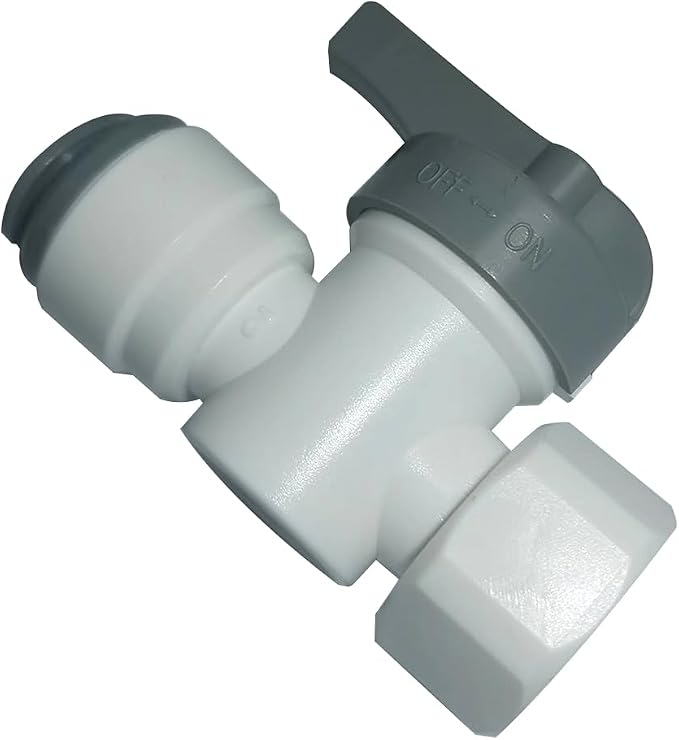 1/2" o.d. to 1/2" Female Thread Shut Off Valve Adapter Tube Fitting, quick by YZMSZ
