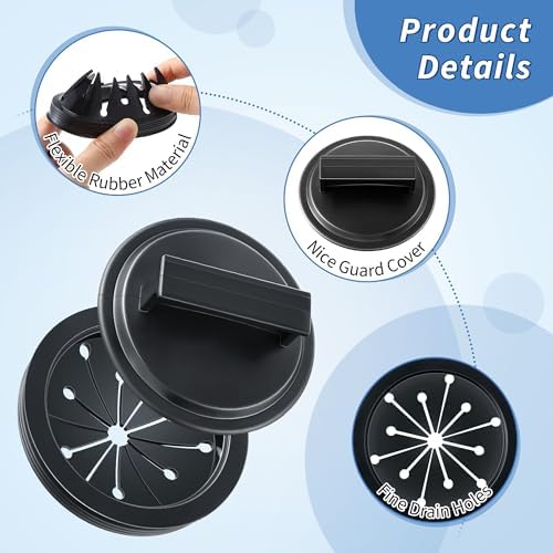 4 Pcs 3" Garbage Disposal Splash Guard - Image 5