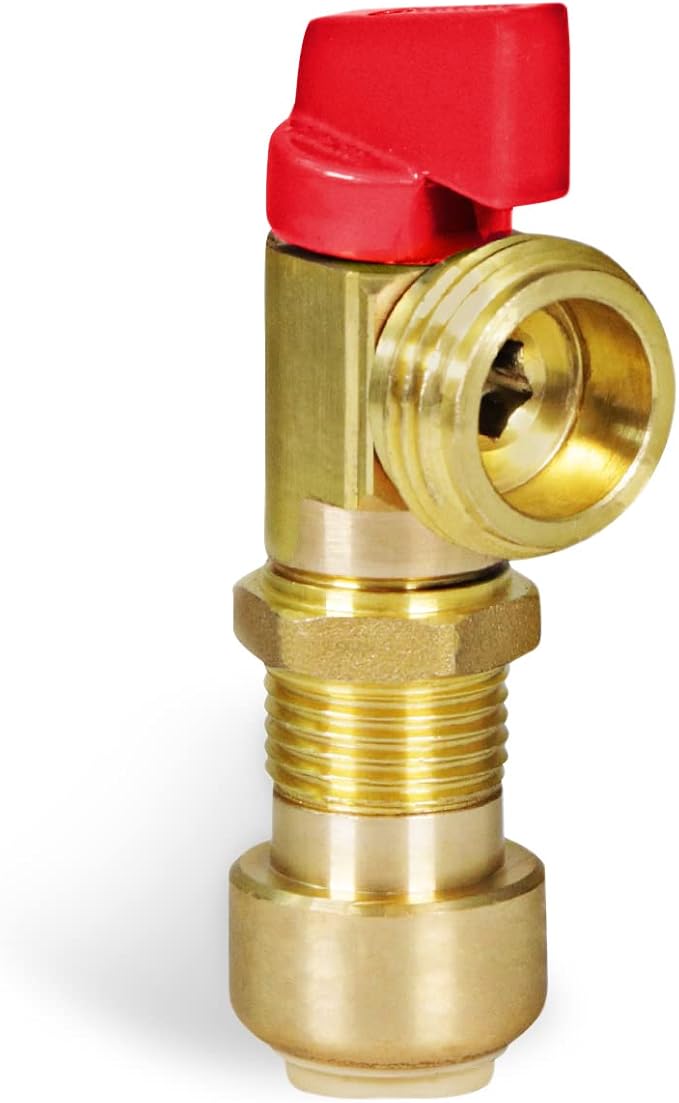 Highcraft 540V Washing Machine Replacement Valve 1/2’’ Push-Fit Inlet x 3/4’’ by Highcraft