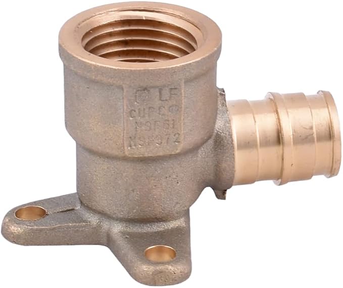 LD Valve-Pex A Fitting 1/2"ProPEX x 1/2"FPT Brass Elbow - Image 2