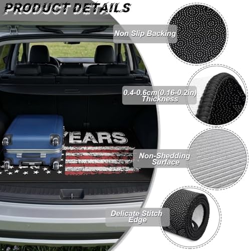 ELEQIN 250th 4th of July, Car Cargo Liner, All Weather Heavy Duty Trunk Mat - Image 6